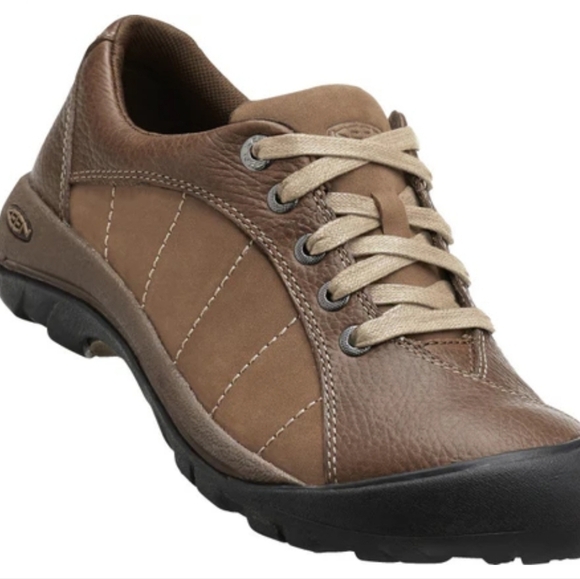 Keen Womens Presidio Leather Sneakers shoes sz 9.5 - Picture 2 of 11